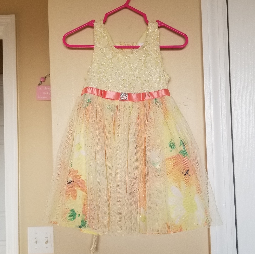 2T Sweet Heart Rose Easter/Spring Dress